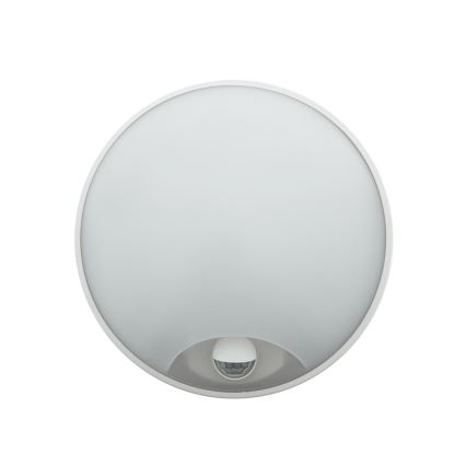 LED zatemnjevalna zunanja stenska svetilka s senzorjem gibanja LED/15/18/20W/230V 3000K/4000K/6500K IP65 črna/bela