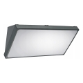 LED zunanja stenska svetilka s senzorjem gibanja LED/20W/230V IP65 siva