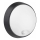 LED Zunanja stenska svetilka s senzorjem LED/12W/230V 3000/4000/6500K IP65 črna