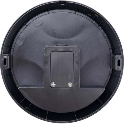 LED Zunanja stenska svetilka s senzorjem LED/12W/230V 3000/4000/6500K IP65 črna