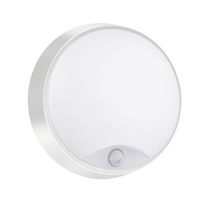 LED Zunanja stenska svetilka s senzorjem LED/15W/230V 4000K IP65