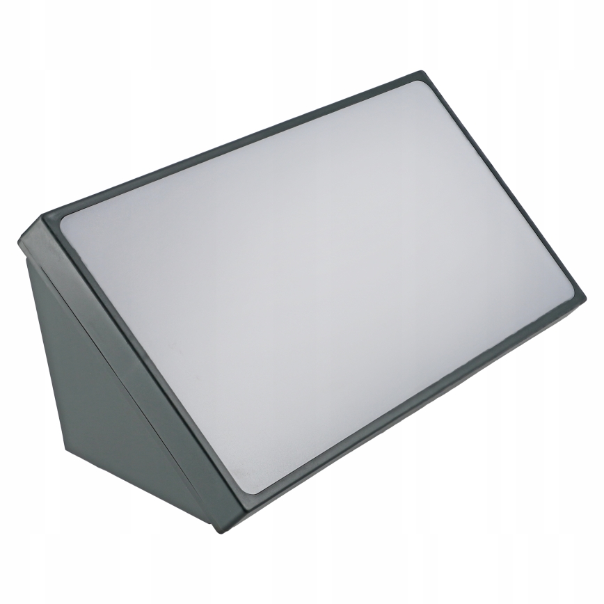 LED zunanja stenska svetilka s senzorjem gibanja LED/20W/230V IP65 siva