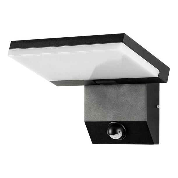 LED zunanja stenska svetilka s senzorjem MODERN LED/18W/230V IP65