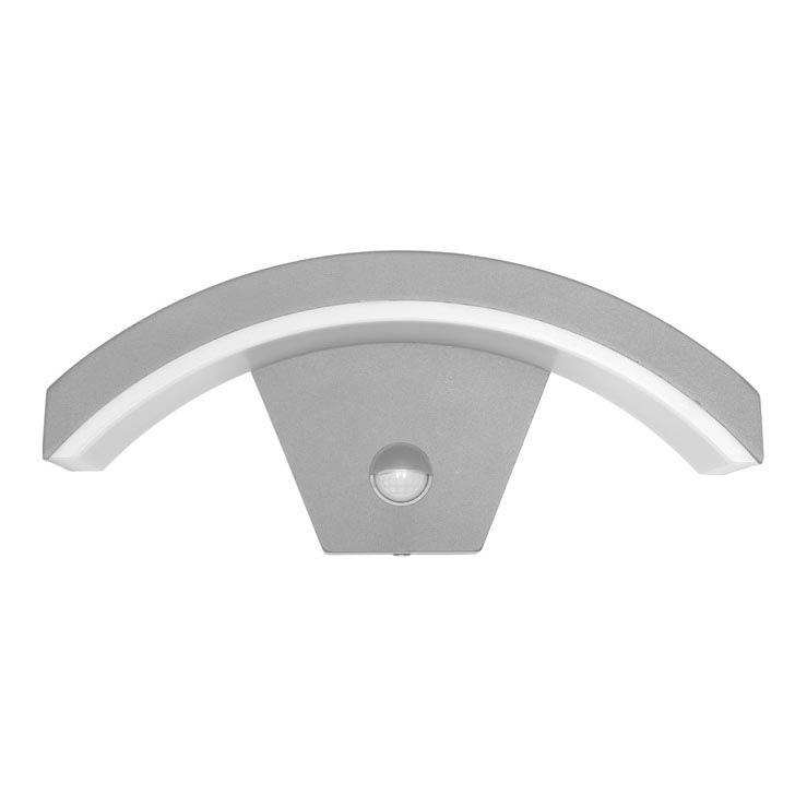 LED Zunanja stenska svetilka s senzorjem STYL LED/8W/230V IP44