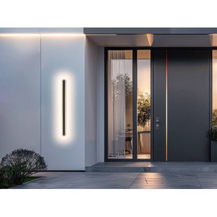 LED Zunanja stenska svetilka STICK LED/28W/230V IP65 3000K 90 cm