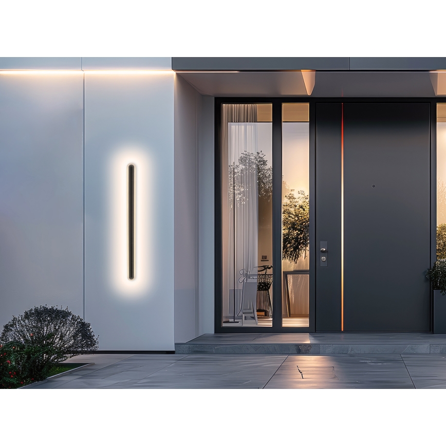 LED Zunanja stenska svetilka STICK LED/36W/230V IP65 3000K 120 cm