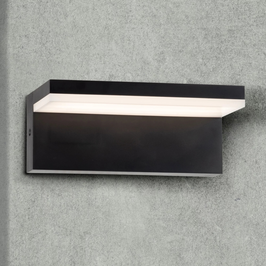 LED Zunanja stenska svetilka TESA LED/10W/230V IP54 črna