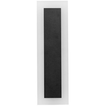 LED zunanja stenska svetilka WOW LED/10W/230V 3000/4000/6500K 30 cm IP54 črna