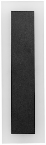 LED zunanja stenska svetilka WOW LED/10W/230V 3000/4000/6500K 30 cm IP54 črna
