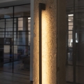 LED Zunanja stenska svetilka YALTE LED/10W/230V 4000K IP54 črna