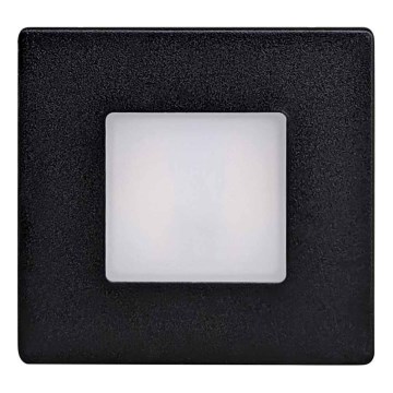 LED zunanja stopniščna svetilka LED/1,7W/230V IP54 črna