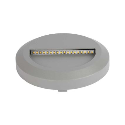 LED Zunanja stopniščna svetilka LED/2W/230V IP65 3000K siva