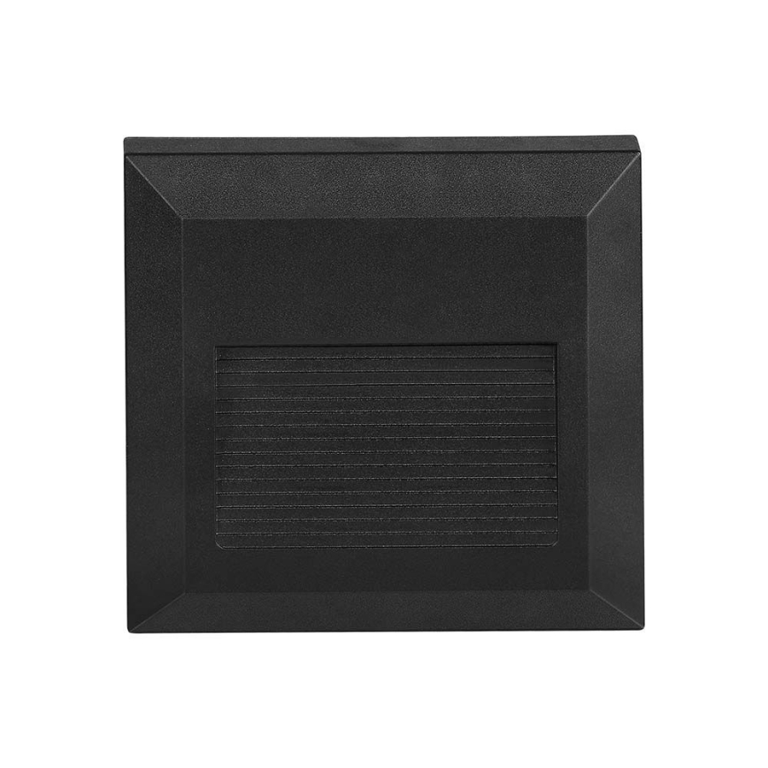 LED Zunanja stopniščna svetilka LED/2W/230V IP65 4000K črna