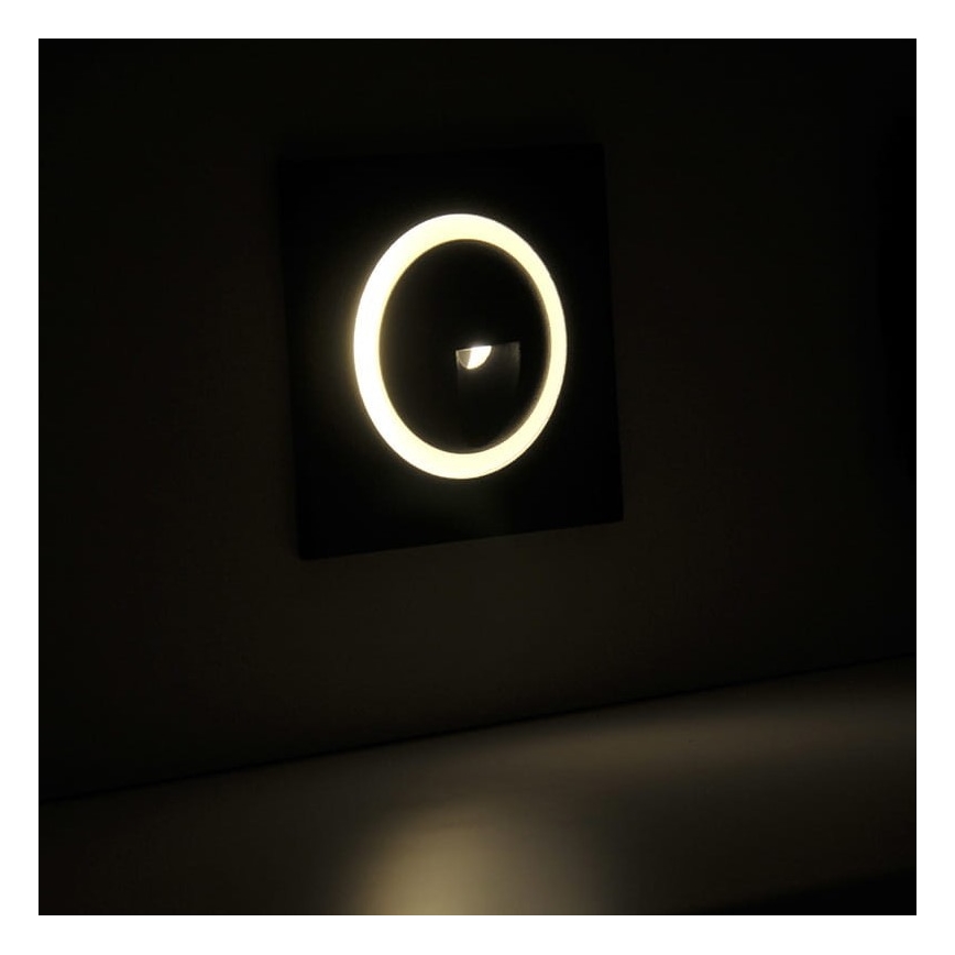 LED Zunanja stopniščna svetilka Q2 LED/3W/230V IP44