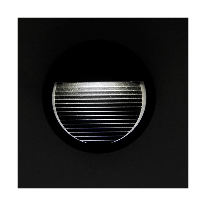LED Zunanja stopniščna svetilka Q8 LED/3W/230V IP44
