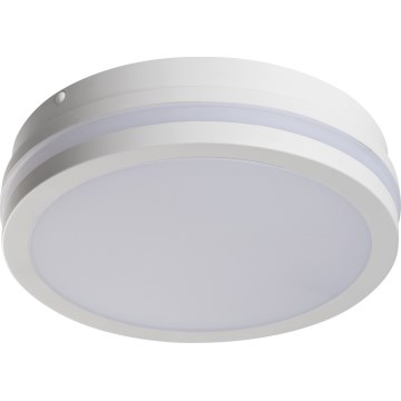 LED Zunanja stropna svetilka BENO LED/12/18W/230V 3000/3500/4000K IP65 bela okrogla