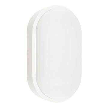 LED Zunanja stropna svetilka LED/12W/230V 3000/4000/6500K IP65 bela