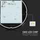 LED Zunanja stropna svetilka LED/12W/230V IP54