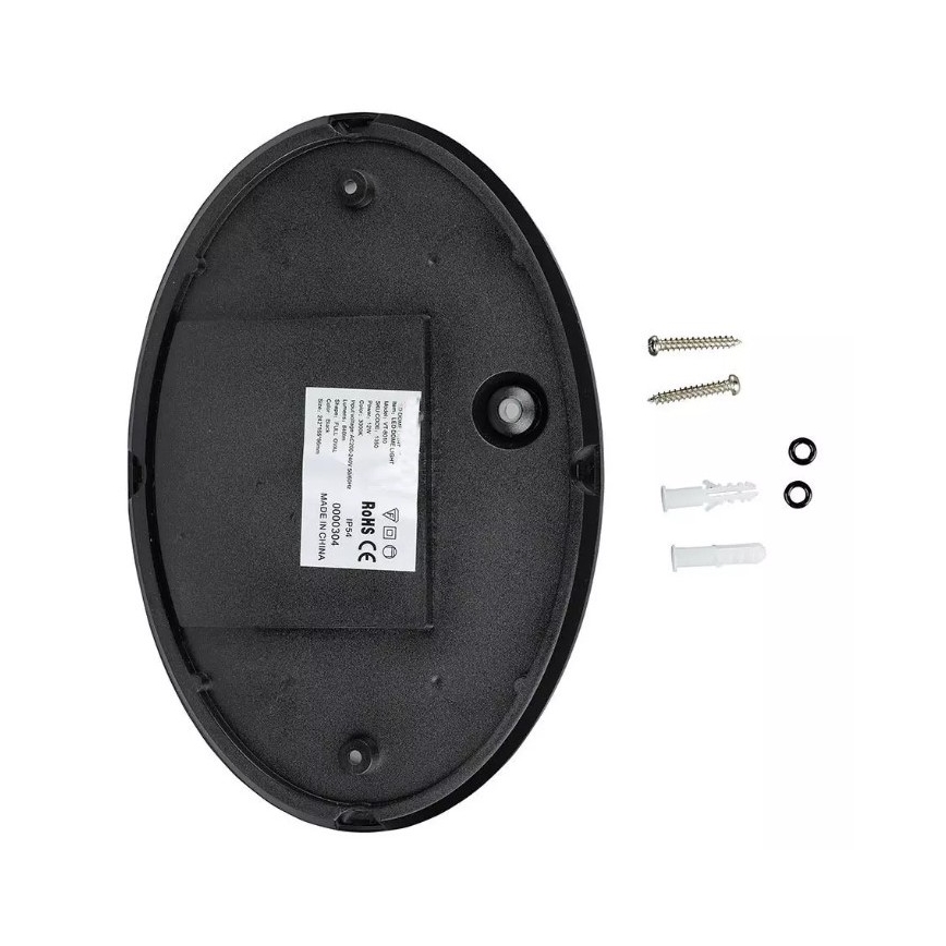 LED Zunanja stropna svetilka LED/12W/230V IP54