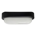 LED Zunanja stropna svetilka LED/15W/230V 4200K 20x9,8 cm IP64 črna