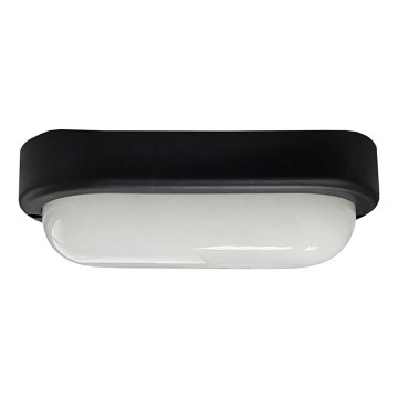 LED Zunanja stropna svetilka LED/15W/230V 4200K 20x9,8 cm IP64 črna