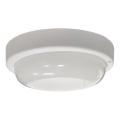 LED zunanja stropna svetilka LED/8W/230V 4200K premer 14 cm IP64 bela