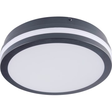 LED Zunanja stropna svetilka s senzorjem gibanja BENO LED/12/18W/230V 3000/3500/4000K IP65 antracit okrogla