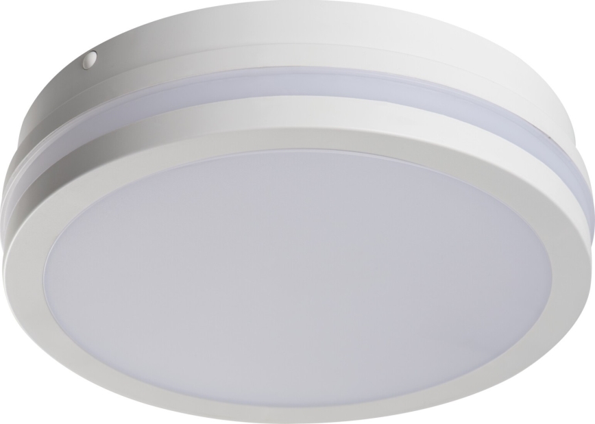 LED Zunanja stropna svetilka s senzorjem gibanja BENO LED/12/18W/230V 3000/3500/4000K IP65 bela okrogla
