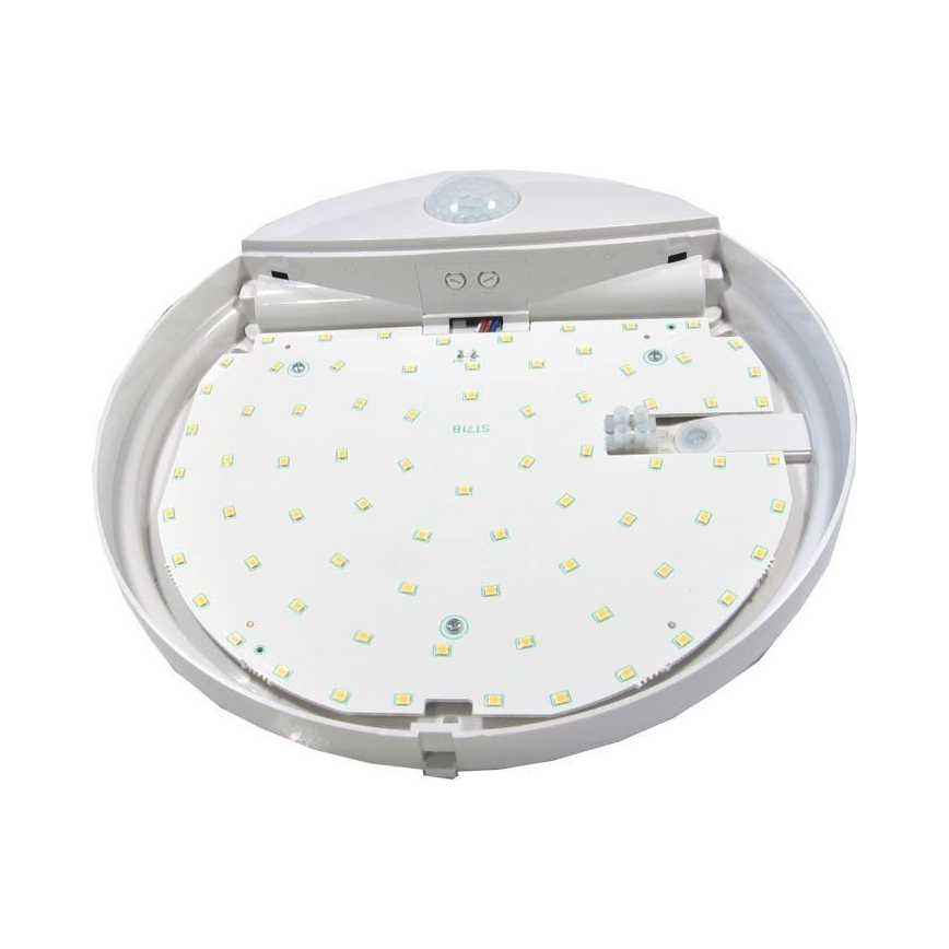LED Zunanja stropna svetilka s senzorjem LED/15W/230V IP44