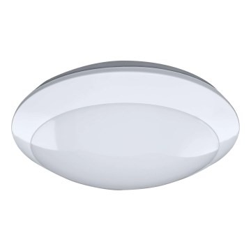 LED Zunanja stropna svetilka s senzorjem RENO LED/16W/230V IP66 bela