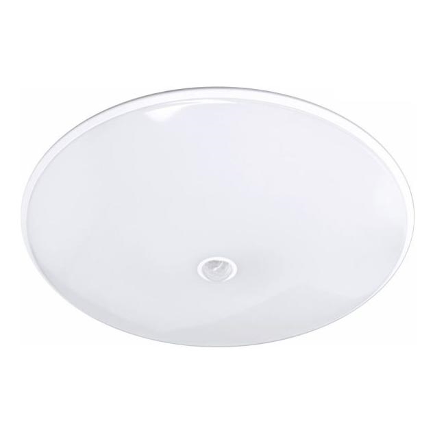 LED zunanja stropna svetilka s senzorjem VISTA LED/15W/230V, Ø 26 cm, IP54, bela