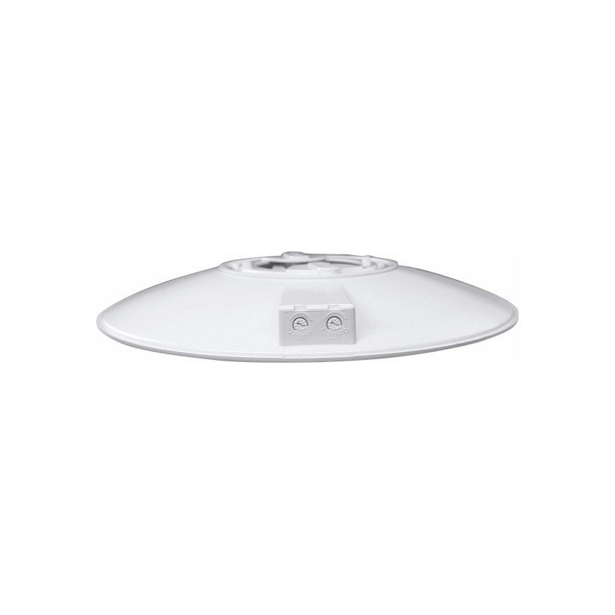 LED zunanja stropna svetilka s senzorjem VISTA LED/15W/230V, Ø 26 cm, IP54, bela