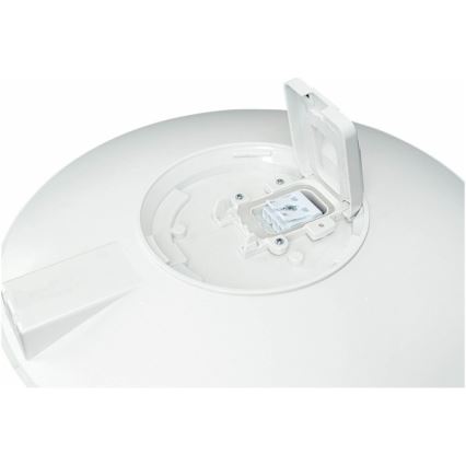 LED zunanja stropna svetilka s senzorjem VISTA LED/15W/230V, Ø 26 cm, IP54, bela
