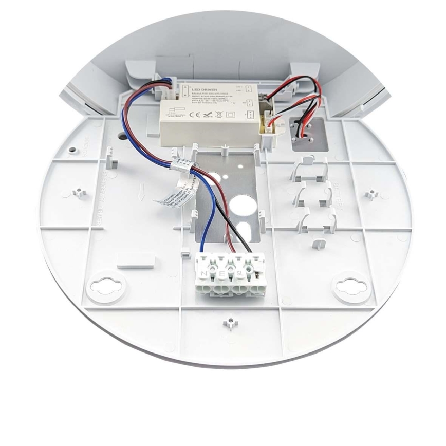 LED Zatemnitven zunanji stropna svetel STROPY LED/12/15/18/22W/230V 3000/4000/6000K IP65 črna