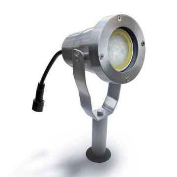 LED Zunanja svetilka EASY CONNECT 1xGU10/4W/230V IP67 mat krom