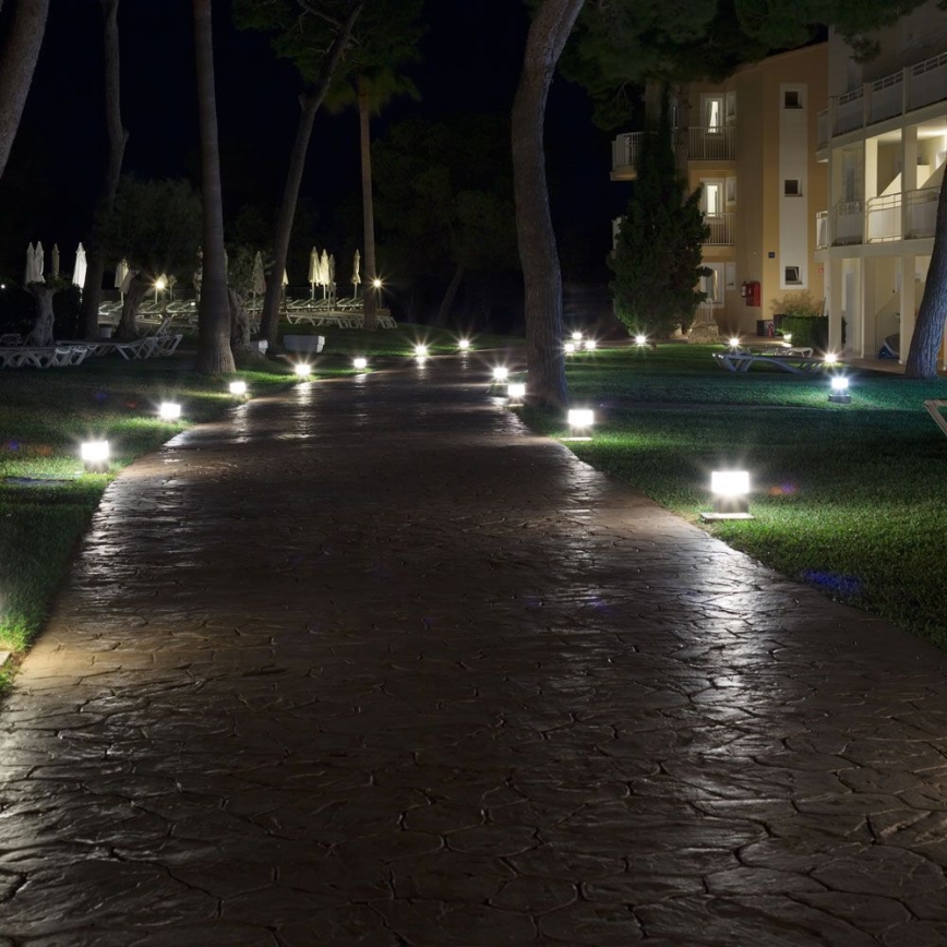 LED Zunanja svetilka LED/10W/230V 25cm 6400K IP65 belo