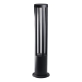 LED zunanja svetilka LED/10W/230V 3000K IP65 80 cm črna