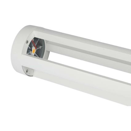 LED Zunanja svetilka LED/10W/230V 80cm 3000K IP65 belo