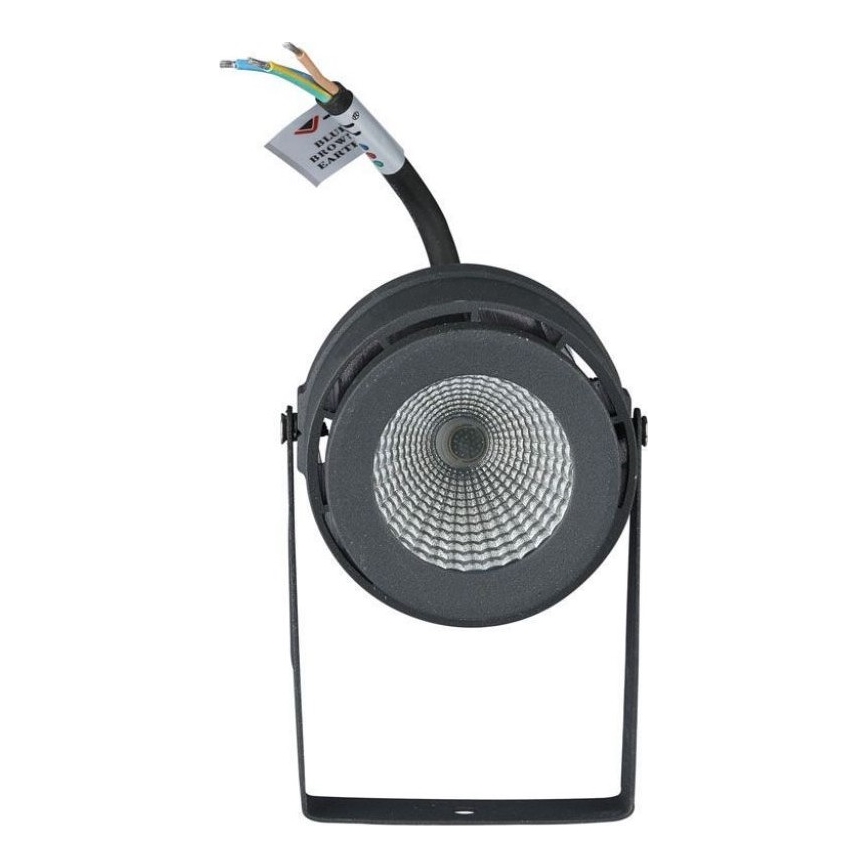 LED Zunanja svetilka LED/12W/100-240V IP65 3000K siva