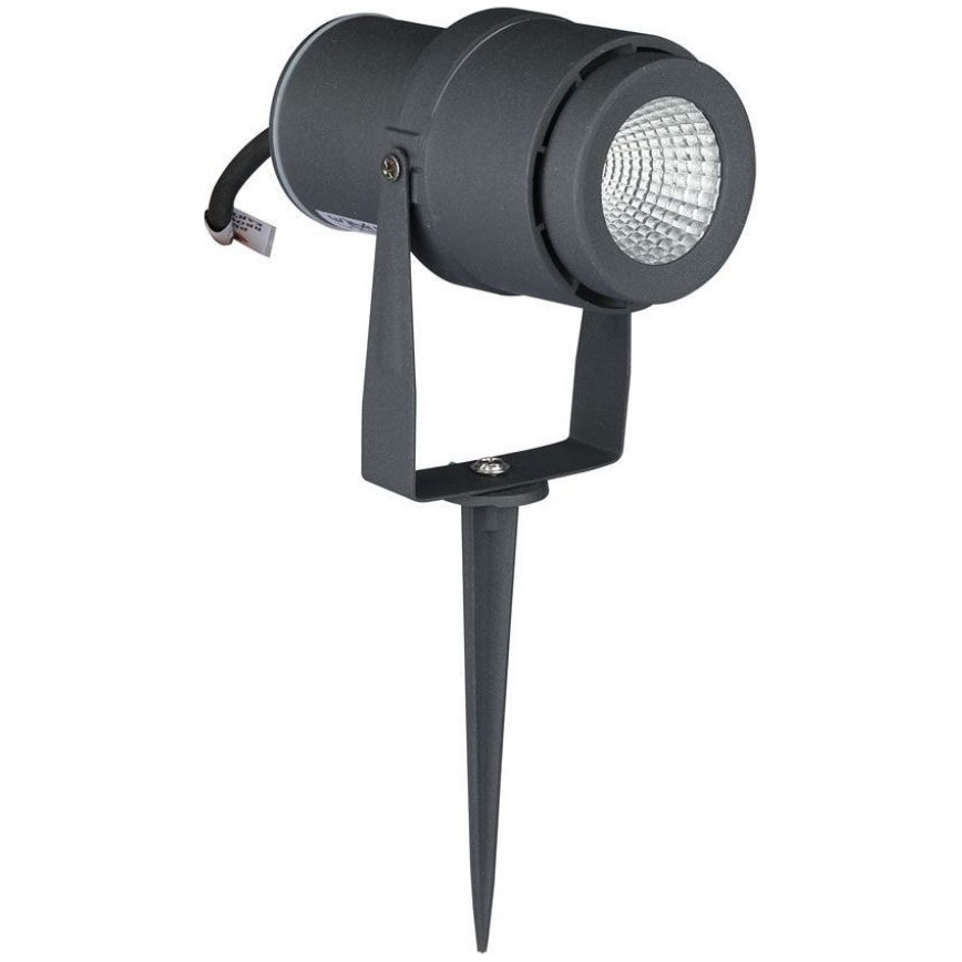 LED Zunanja svetilka LED/12W/100-240V IP65 3000K siva
