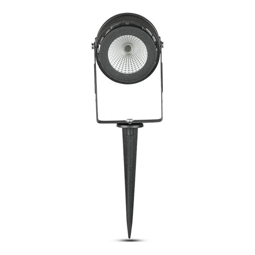 LED Zunanja svetilka LED/12W/100-240V IP65 4000K črna