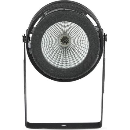 LED Zunanja svetilka LED/12W/100-240V IP65 črna - zelena svetloba