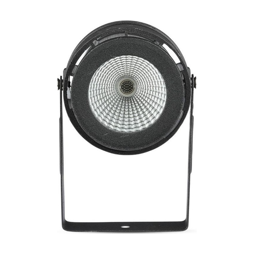 LED Zunanja svetilka LED/12W/100-240V IP65 črna - zelena svetloba