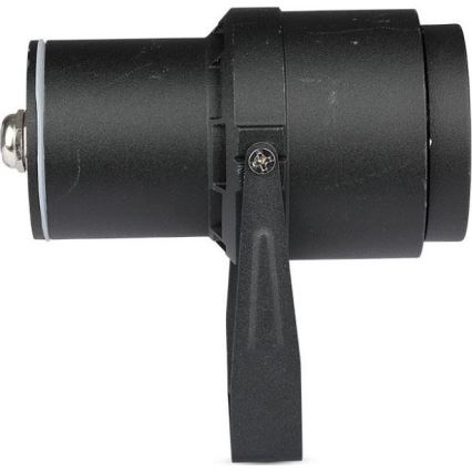 LED Zunanja svetilka LED/12W/100-240V IP65 črna - zelena svetloba