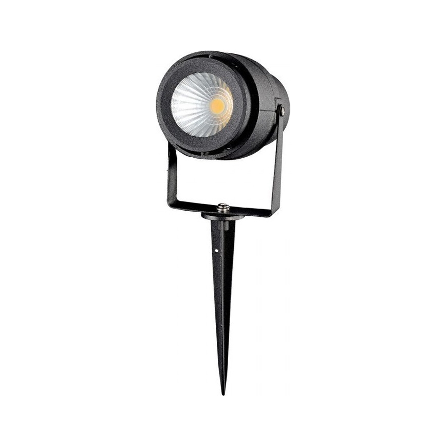 LED Zunanja svetilka LED/12W/100-240V IP65 črna - zelena svetloba