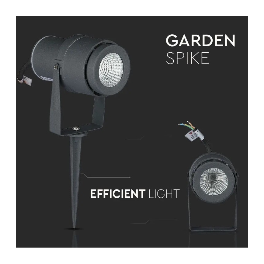 LED Zunanja svetilka LED/12W/230V 4000K antracit IP65