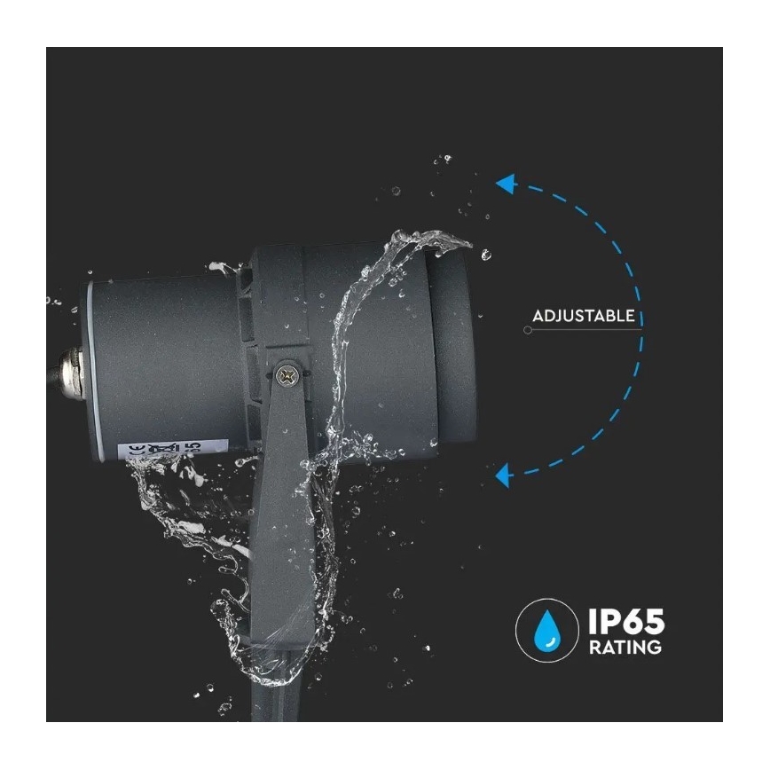 LED Zunanja svetilka LED/12W/230V 4000K antracit IP65