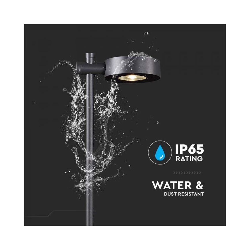 LED zunanja svetilka LED/7W/230V 4000K IP65 črna