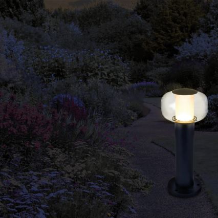 LED Zunanja svetilka MALAGA LED/12W/230V 40 cm IP44 črna
