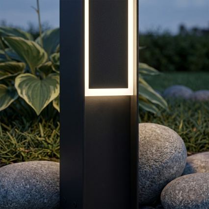 LED zunanja svetilka MODO LED/4,8W/230V 4000K IP44 30 cm črna